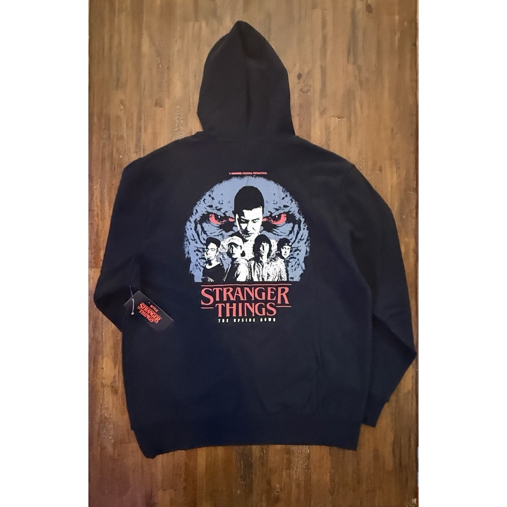 Stranger Things Upside‎ Down Hoodie Mens Size XL New with Tags Limited Style